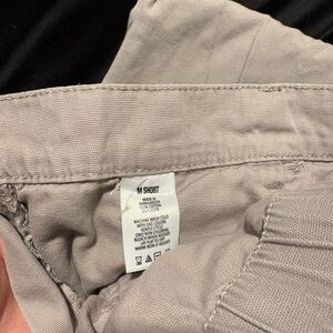 Gray Ankle Cropped Pants with Reinforced Waistband